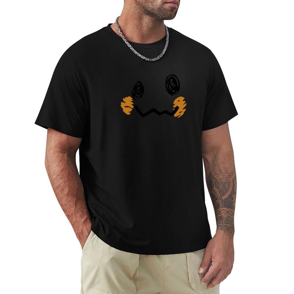 Mimikyu creative anime print TShirt blue archive summer 2025 Louboutins luxury designer luxury clothes men
