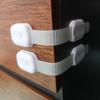 Cross-Border Child Safety Lock: Fridge, Cabinet, Drawer Anti-Opening Latch for Baby Protection.