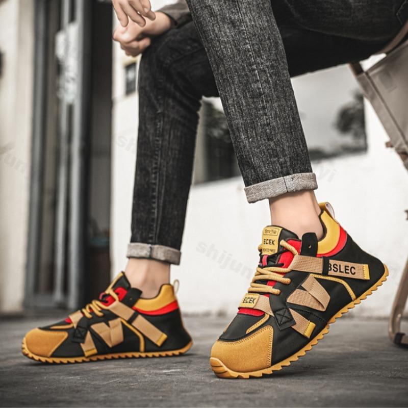 Men's Sneakers Fashion Tennis Skateboard Running Sports Shoes Designer Luxury Platform Outdoor Casual Shoes PU Leather Hiking