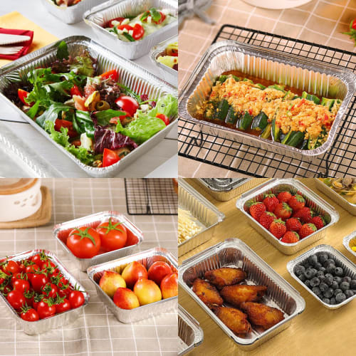 yowodana Aluminum Foil, Aluminum Container, Disposable Dishes, Aluminum Dishes, Disposable Aluminum Pots, Aluminum Dishes, Disposable Aluminum Foil fo