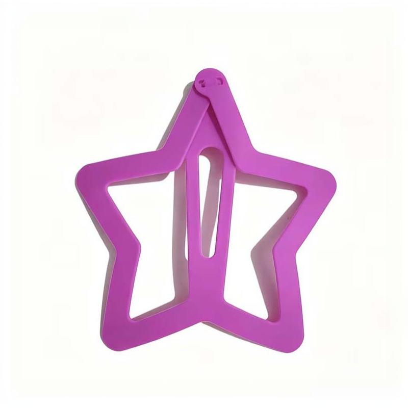 1/6 Piezas Pinzas para el Cabello de Estrella Hueca Extra Grandes Pinzas de Presión de Estrella 15 cm Tocado Creativo Pasadores para el Cabello Accesorio para el Cabello para Niñas