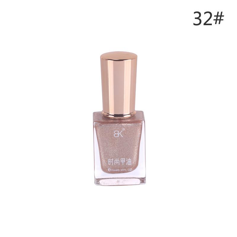 Oily Nail Polish Non-bake Fast Drying Non-peeling Transparent Nude Color Nail Salon Full Set of Nail Polish