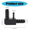 Air Intake Hose Connector Intake Pipe Black Pipe Adapter 13327503677 For E39 E46 M54 Car Cooling Accessories