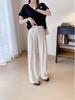 Women's High-End Tencel Linen Wide-Leg Sunscreen Trousers