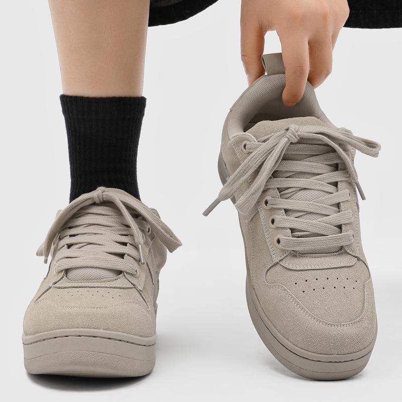 Niche Bread Shoes Versatile New Comfortable Casual Round Head Men'S And Women'S Shoes Skateboard Shoes Ugly Cute Retro Sports