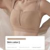 Wireless Plus Size Seamless Back Support Bra, Minimize Bust Lift Anti-Sagging Underwear with Side Breast Collection