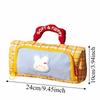 Color Block Pattern Student Stationery Box Creative Design Pencil Case  Kids Gifts