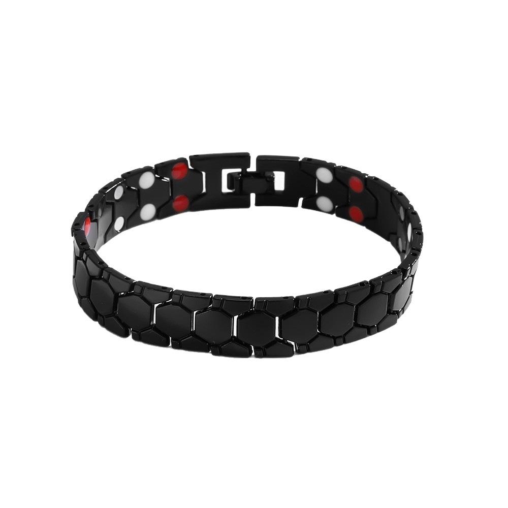 Temu Cross-Border Detachable Magnetic Module Bracelet for Couples - European and American Style
