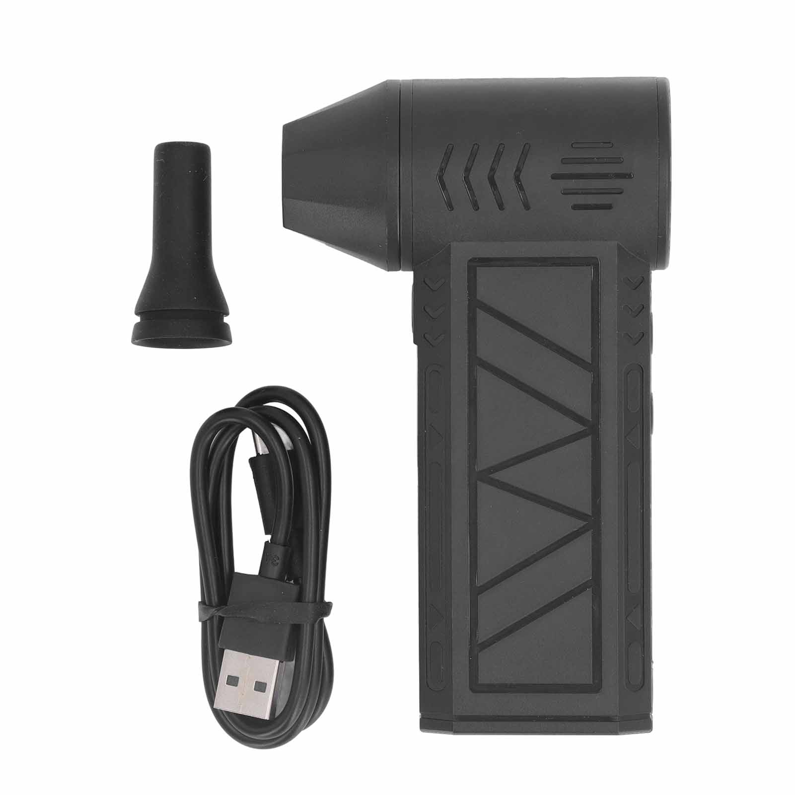 

Воздуходувка Jet Dry Blower с 4 скоростями, регулируемая, 130000 об/мин, беспроводной, со светодиодной подсветкой, сжатый воздух для уборки чёрный