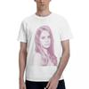 Lana Del Rey T-shirts för män Fritid Ren T-shirt O-hals Kortärmad T-shirt Grafiska Toppar Sommar T-shirts