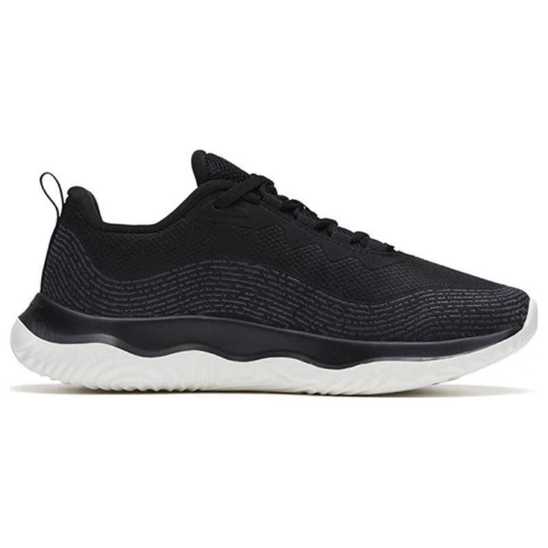 Anta Shocking Shock Absorption Non-Slip Durable Low-Top Training Shoes Women sneaker Black Gray 122317719-2