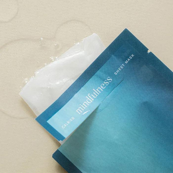 [Emergency Calm]_Mindfulness Cooling Calm Mildly Acidic Vegan Mask Pack 10 Sheets