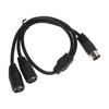 High Accuracy MIDI Sync Breakout Cable 1.6ft Y Splitter Cable  Music Production Setup