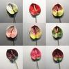 57CM Plastic Fake Single Stem Anthurium Artificial Anthurium Artificial Flowers