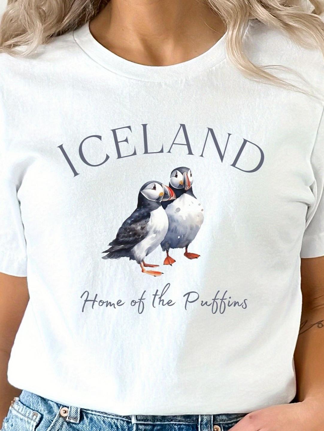 Iceland Puffins T-shirt XXXXL
