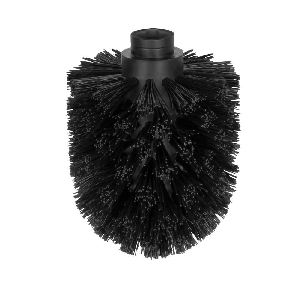 Replacement toilet brush head (black) for Teesa TSA0404