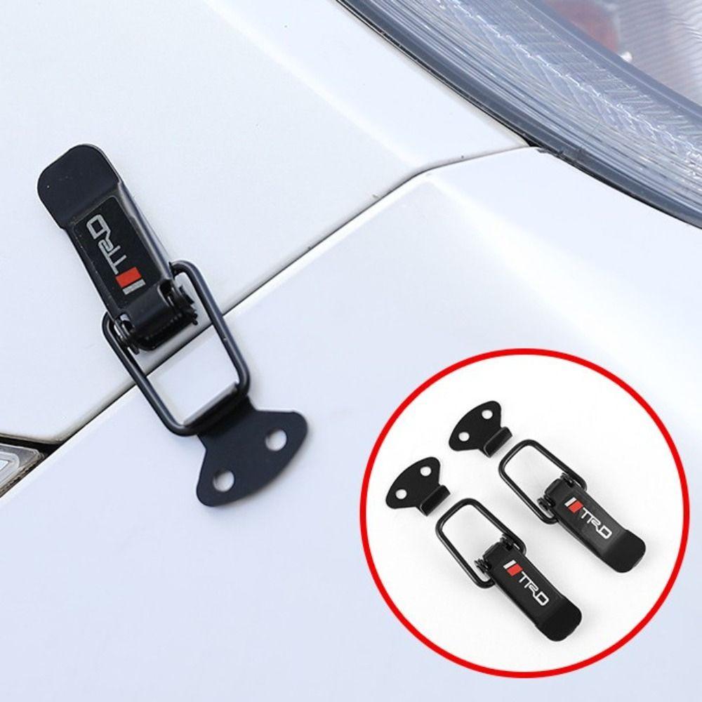 

2 Pcs Latch Pins Car Bumper Pull Hooks Multi-color Universal Car Connecting Locks Metal Bumper Quick Release Hook Car