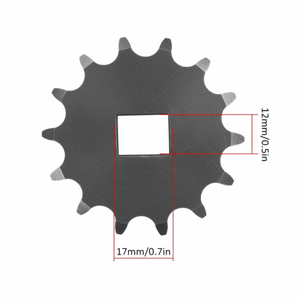 428 14T Sprocket Pinion Gear Metal Scooter Sprocket Durable Pinion Gear Electric Scooter