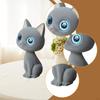 Cat Statue Centerpiece Room Decoration Resin Craftsmanship Modern Sculpture Ornament for Restaurant