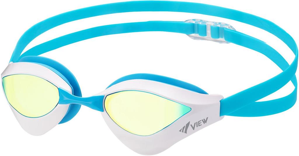 View BladeORCA Swimming Made in for Ages 10 and FINA V230MR AMWY Goggles, Japan, Racing, Cushioned, Mirrored, Up, Approved, Anti-Fog,