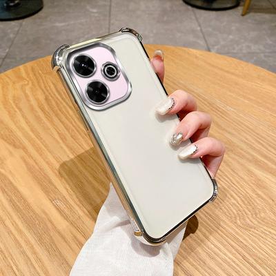 Für Honor X8D Hülle Honor 600 lite Handyhülle Honor X8D Abdeckung 600 lite Ecken Verstärkt Stoßfest Beschichtet Silikon Rückseite
