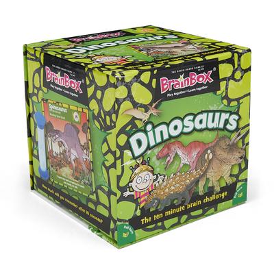 Green Board Games Brainbox English Card Game: Dinosaurs Edition 90038