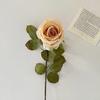 Realistische künstliche Rose mit langem Stiel, falscher Rosenstrauß für den Valentinstag, Heimhochzeit, Tischdekoration, DIY Brautstrauß