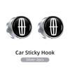 Mini Car Hooks Storage Holder USB Cable Headphone Key Hook Auto Accessories For Lincoln MKZ MKX Aviator Navigator Continental Coftrw9