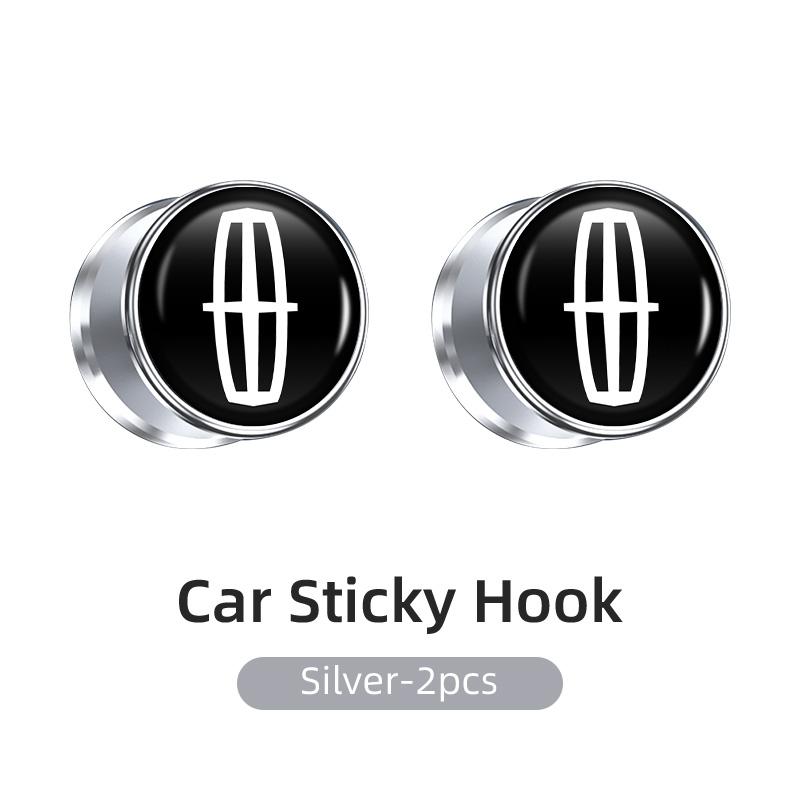Mini Car Hooks Storage Holder USB Cable Headphone Key Hook Auto Accessories For Lincoln MKZ MKX Aviator Navigator Continental Coftrw9