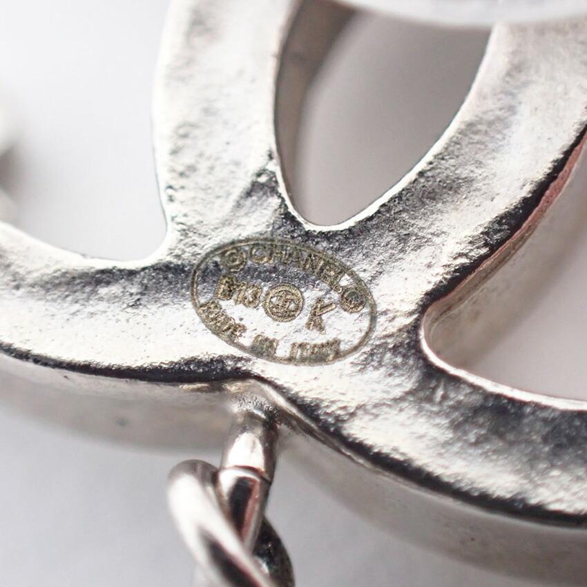 [Pre-owned] CHANEL Coco Mark Earrings (single) / J36-6