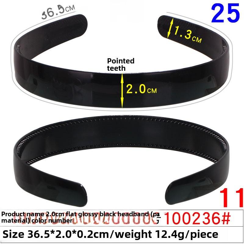 Highly Recommended Handmade Black Twisted Headband for Women - Perfect for DIY and Mother's Day.