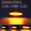 2PCS Dynamic Side Marker Turn Signal Indicator Repeater Light for Suzuki Jimny JB64W JB74 JB23 Chevrolet Cruze HR52S