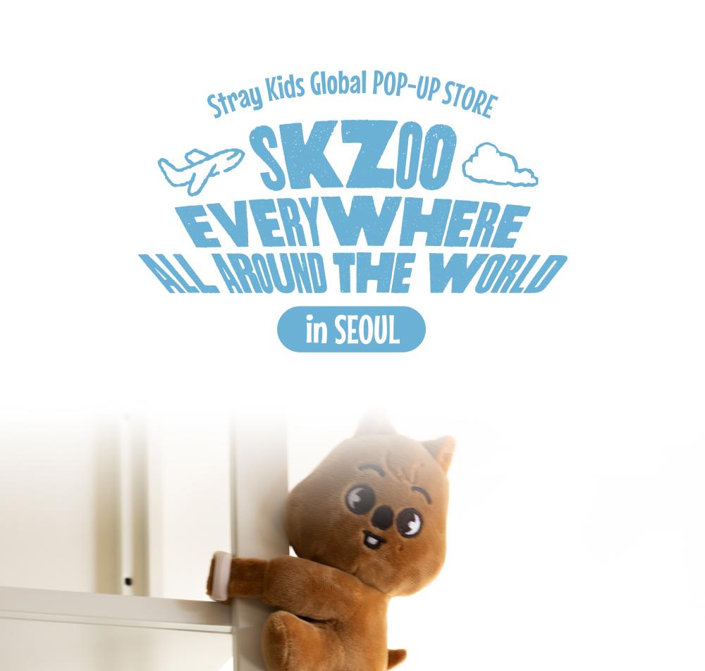 Stray Kids (SKZ) [SKZOO Všude Kolem Světa] POP-UP STORE MD (SKZOO PÁSEK PLUSH ver.)