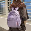Preppy Style Mode Damen Einfarbig Kleiner Rucksack Studenten Damen Reise Canvas Schultasche Rucksäcke Umhängetasche