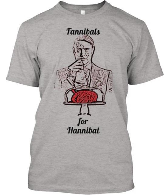 

Fannibals For Hannibal T shirt Made in the USA Size S to 5XL XL