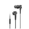 Sony Headphones Bass Boost Model MDR-XB75AP: In-Ear, with Remote & Mic, Black MDR-XB75AP B