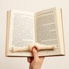 Reusable Funny Thumb Bookmark Reading Assistant Finger Ring Page Clip  Book Accessories
