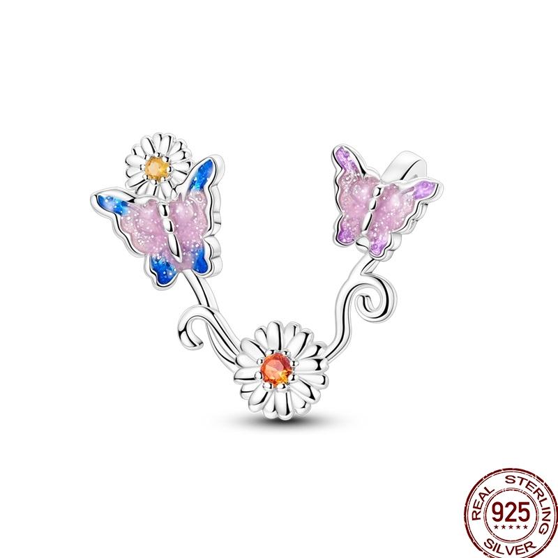 New Copper Autumn Golden Charms Maple Leaf Squirrel Pumpkin Deer Beads Fit 3Mm Original Bracelet Diy Jewelry Gifts