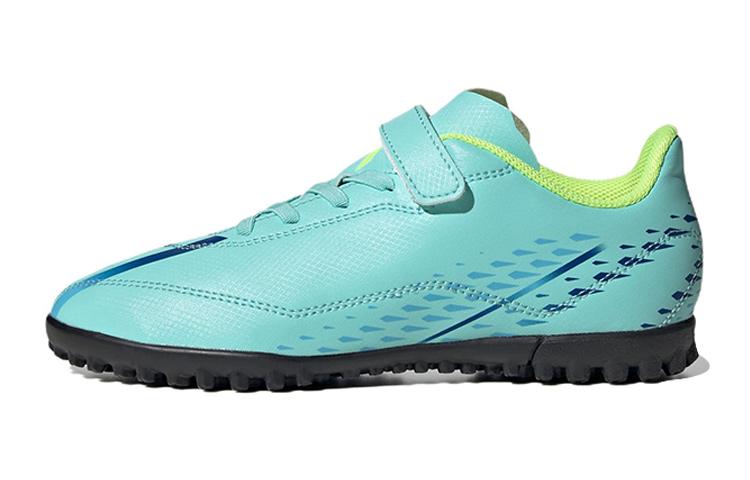 

Adidas X Speedportal .4 H/L TF Устойчивые к скольжению и истиранию Низкие детские футбольные бутсы Сине-желтые Детские GW8500 28