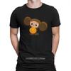 Cheburashka Poster Men TShirt Cheburashka Crewneck Tops 100% Cotton T Shirt Humor High Quality Birthday Gifts