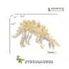 3-Delig Dinosaurusskelet Fossiel DIY Speelgoed voor Kinderen, Ouder-Kind Montagepuzzel 3D Model Set voor Leeftijden 6 en Hoger