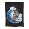 Sheltie Dog  Blanket Fleece Sofa Throw Blanket Multifunction for Home Bedroom Travel Throws Bedspread Quilt