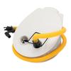 Foot Air Pump Fit for Halkey Roberts Valves 9 Inch Manual Foot Pump Inflator for Inflatable Boats Kayak Swimming Ring