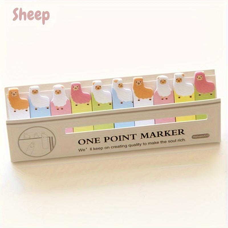 2Pcs Desenho Animado Animal Urso Gato Coração Sapo Adesivo Material Escolar Escritório