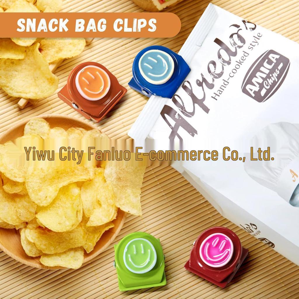 Colorful Smiley Magnetic Clips for Whiteboards and Office Stickers