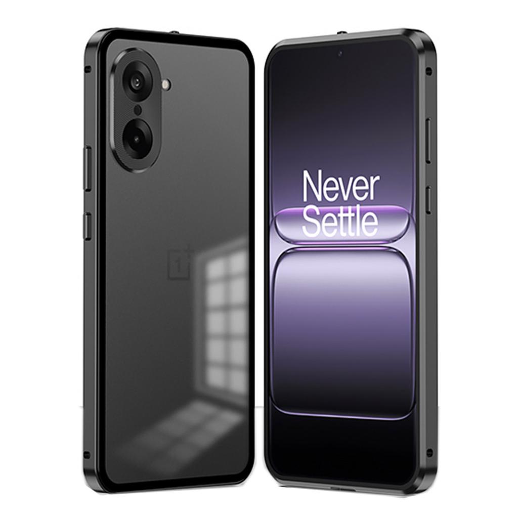 Matný kryt pro OnePlus Nord CE5 5G/Ace 5 Racing 5G z hliníkové slitiny + PC, kryt na telefon s vyskakovacím zacvakávacím zámkem