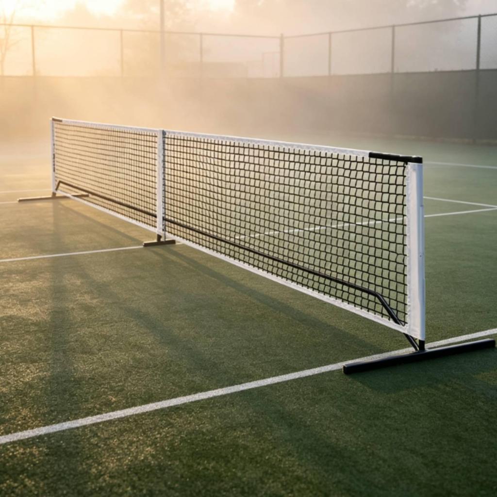 Portable Pickleball Net Easy to Install Sports Equipment Long-Lasting Steel