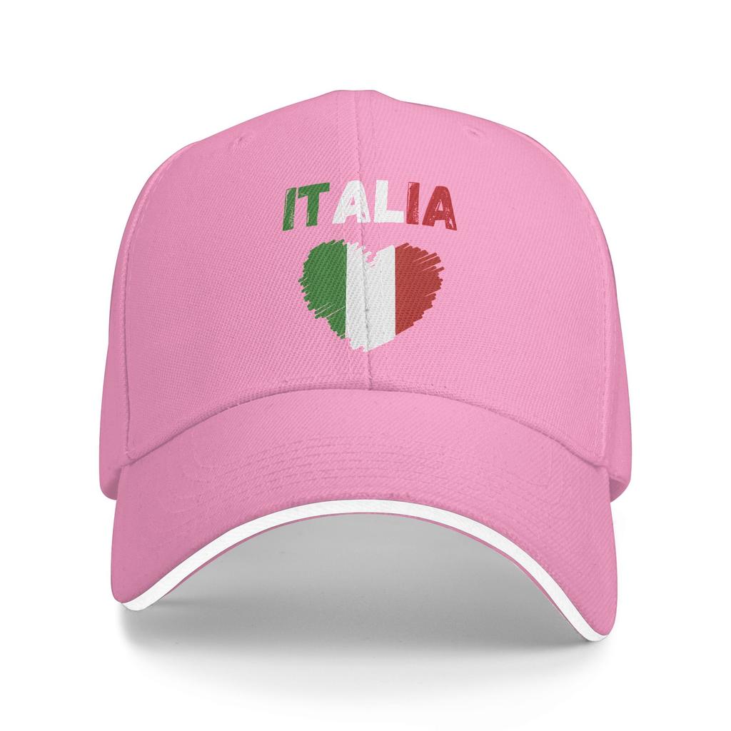 Unisex Italien Italienische Flagge Italia Outdoor Hut Trucker Cap Neue Baseballkappe Golfhüte