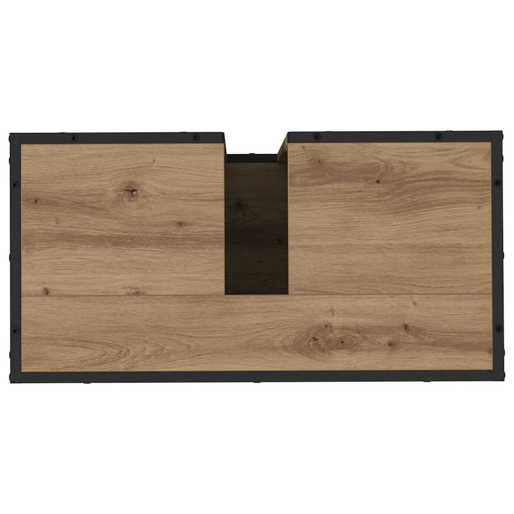 Bathroom Furniture Set 2 pcs. Artisan Oak 65 x 33 x 60 cm
