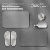 Diatomite foot mat hard mat diatomite hardboard bathroom floor mats bathroom absorbent non-slip mat quick-drying doormats